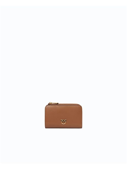 Portafoglio mini in pelle con Love Birds